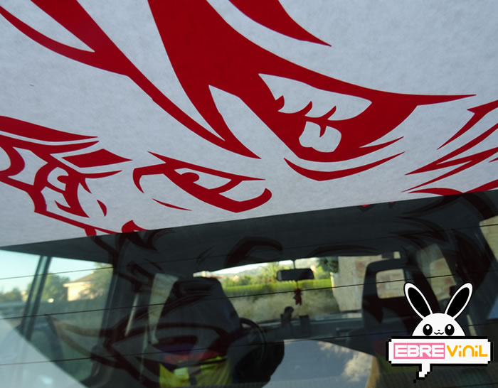 pegatina jabalí decoración de coche, jeep, suv