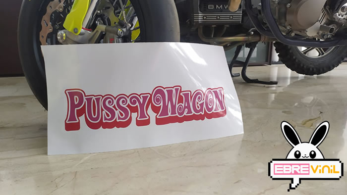 pegatina pussywagon
