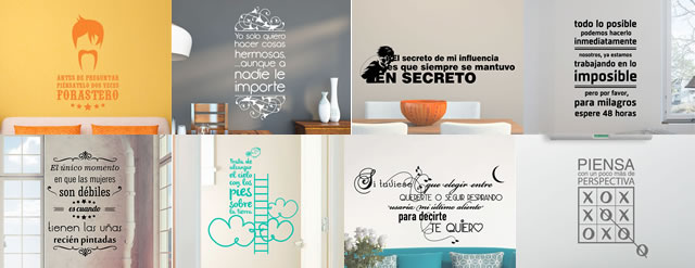 Pegatinas Textos Personalizados