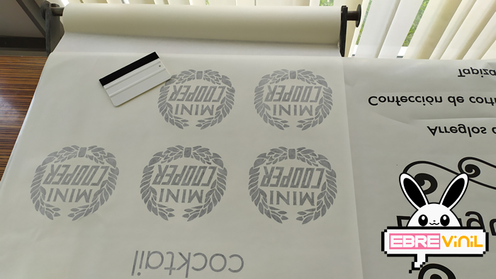 pegatina vinilo mini cooper