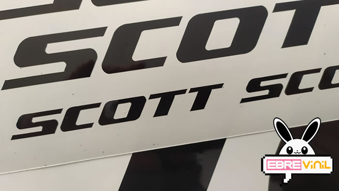 pegatinas bicicletas scott