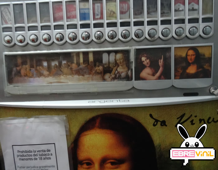 pegatinas iluminadas máquinas expendedoras azkoyen