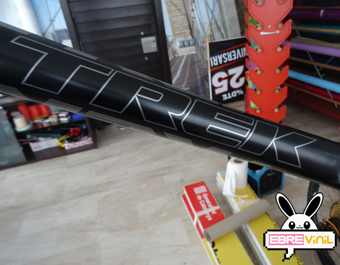 personalizar con vinilos bicicleta trek