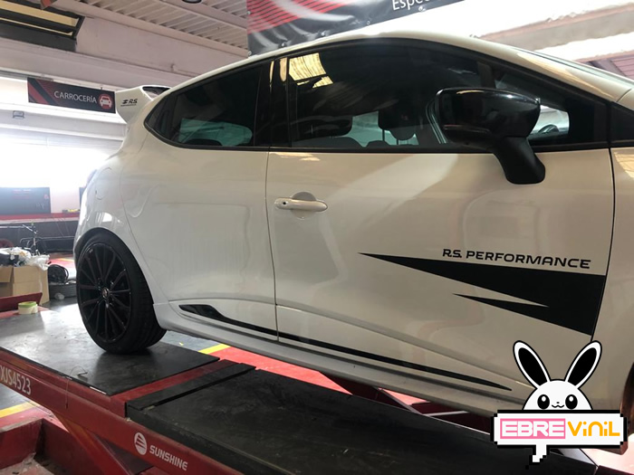 renault clio rs performance decoraciones vinilo