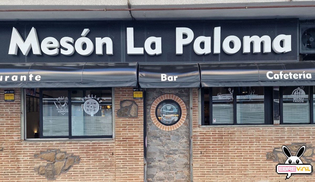 decoración de restaurantes con vinilos adhesivos