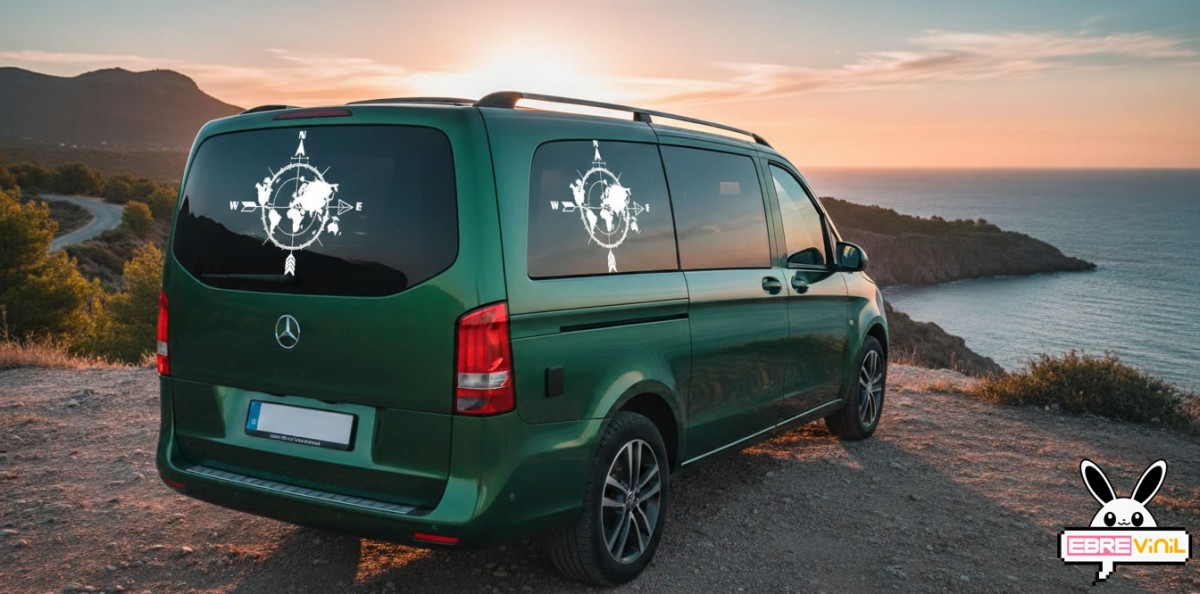 Rotulación de camper con vinilo adhesivo de alta calidad