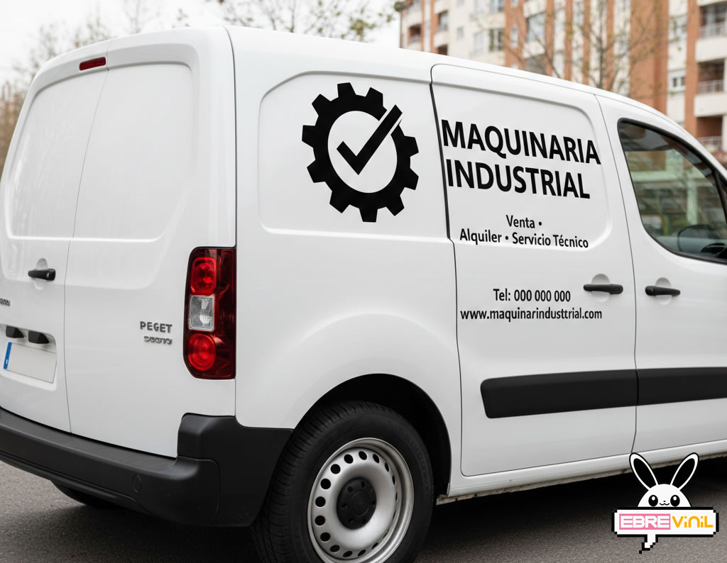 Rotulación de coches de empresa con vinilos adhesivos de calidad