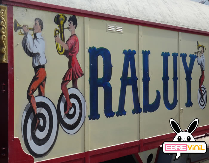 rótulos caravanas de circo raluy