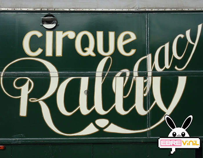 rótulos caravanas de circo