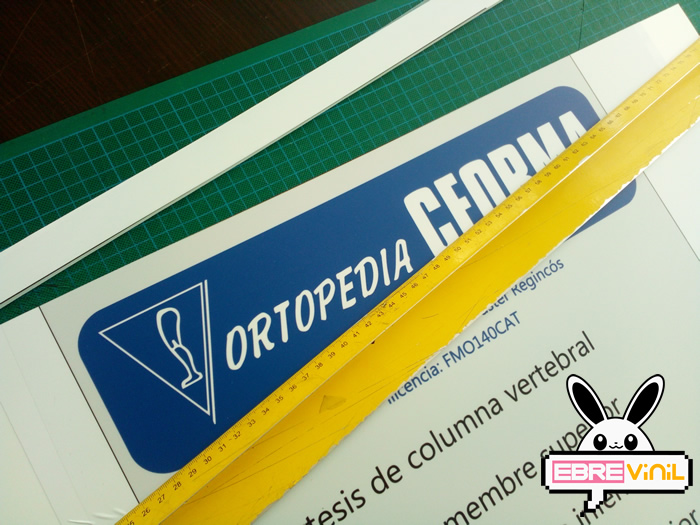 rótulos para ortopedias y farmacias