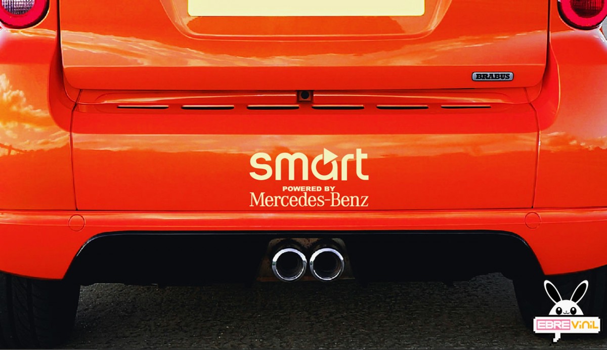 stickers smart mercedes-benz