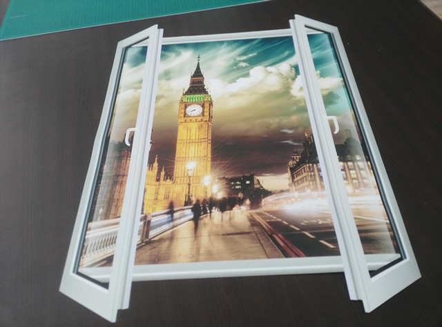 trampantojo impreso en vinilo adhesivo sobre la ciudad de Londres