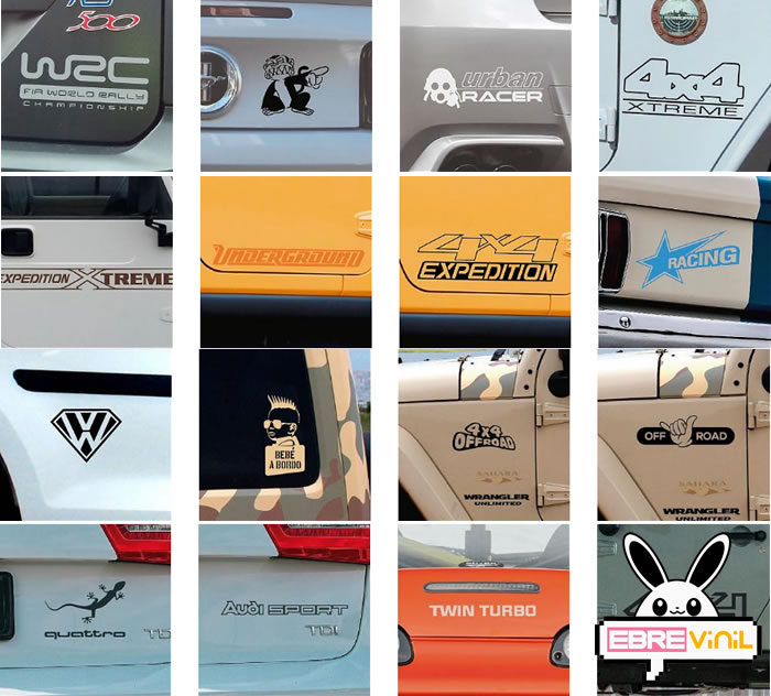 venta online de adhesivos y pegatinas para coches y todo terreno 4x4