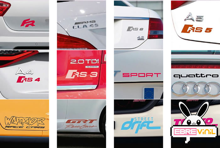 venta vinilos coches automóviles
