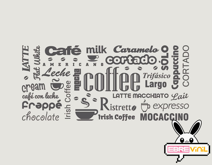 vinilo decorativo personalizado hostelería, bares, textos