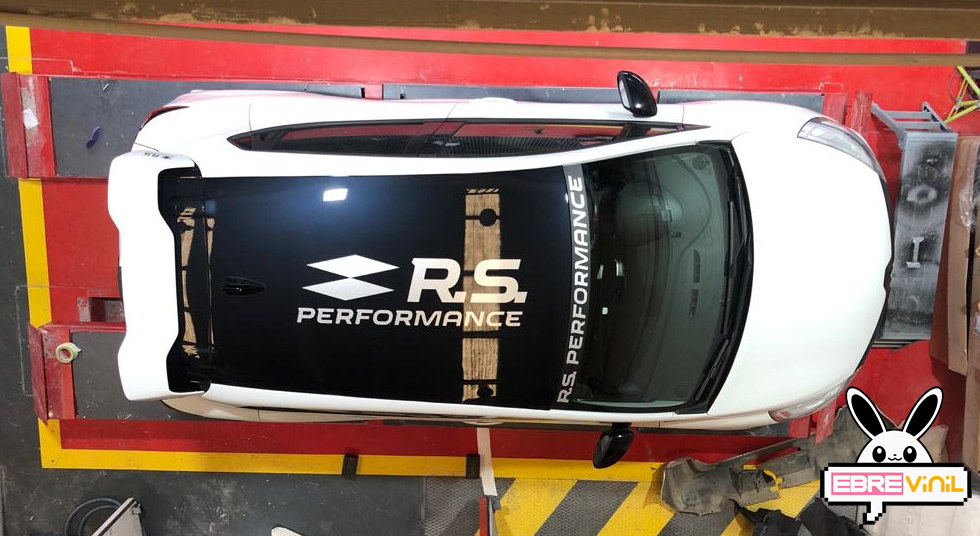 pegatinas, vinilos Renault RS PERFORMANCE