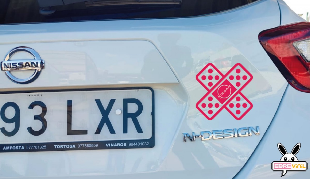 vinilo adhesivo coches nissan