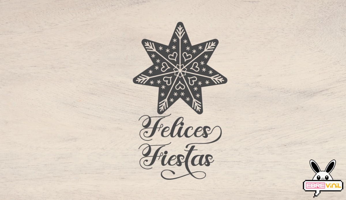 vinilo adhesivo navidad estrellas