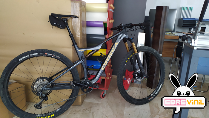vinilo adhesivo para bibicleta orbea