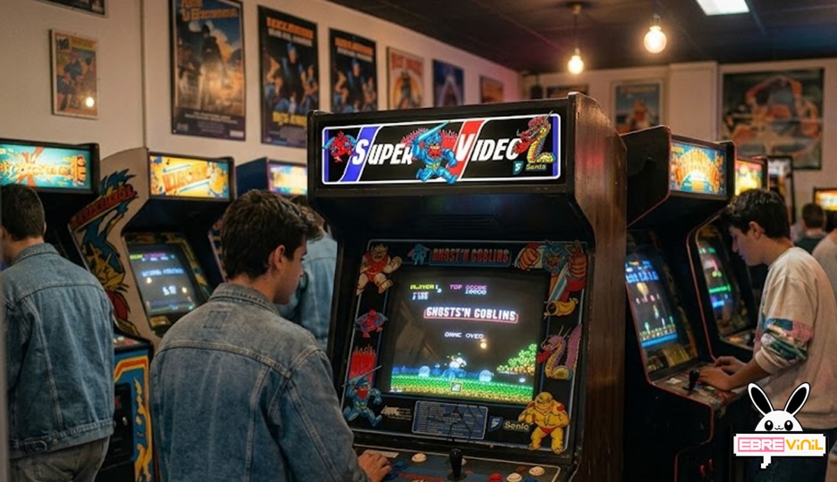 Vinilo backlight retroiluminado marquesina máquina recreativa arcade efecto luminoso