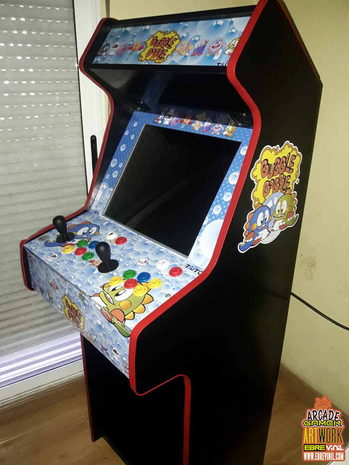 vinilo bartop bubble bobble