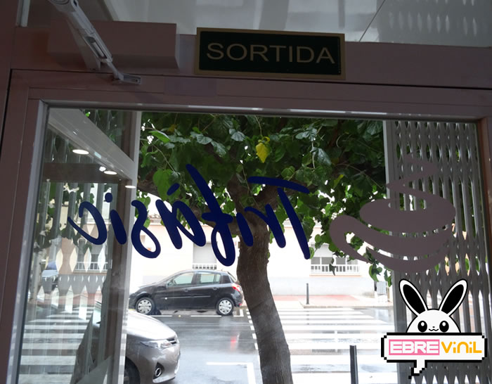 vinilo de corte bares restaurantes hostelería