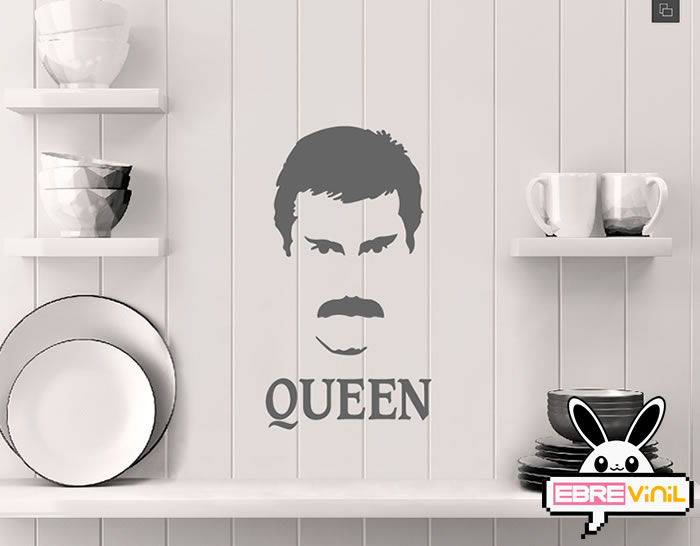 Vinilo decorativo Freddie Mercury - Queen