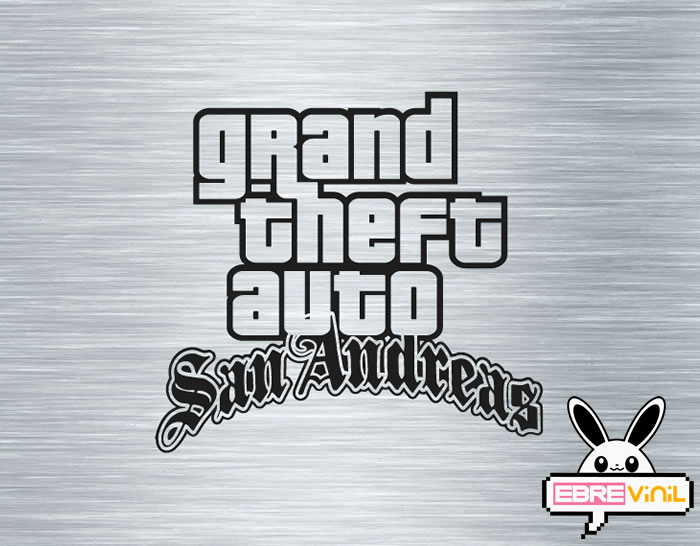 vinilo decorativo Grand Theft Auto