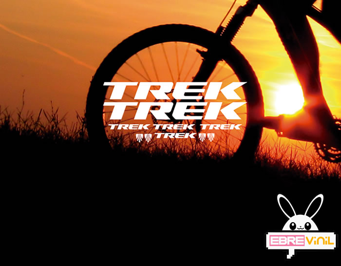 vinilo decorativo bicicleta trek