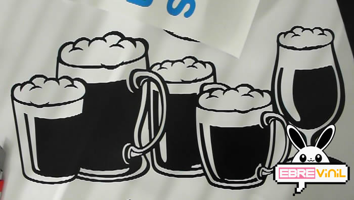 vinilo decorativo cerveza artesana