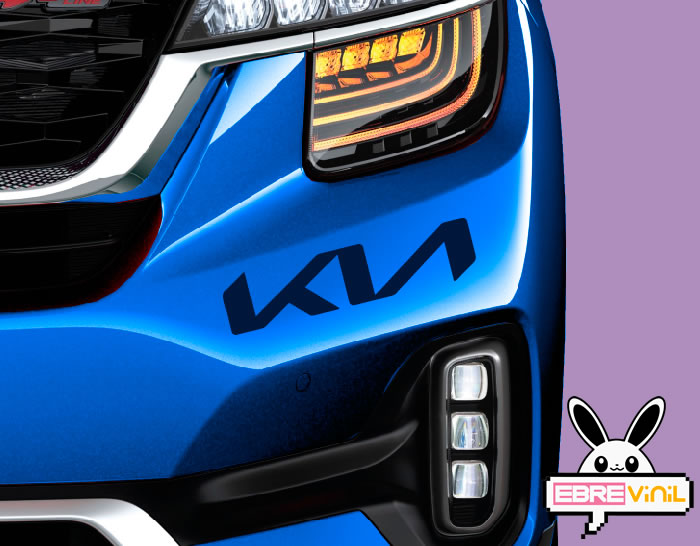 vinilo decorativo logotipo kia
