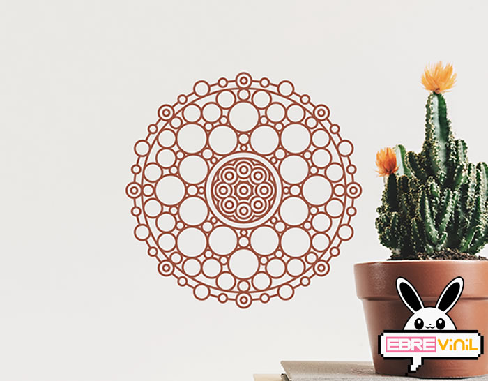 decoración de paredes con mandalas