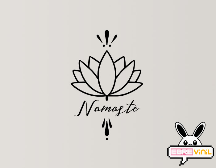 vinilo decorativo oriental namaste