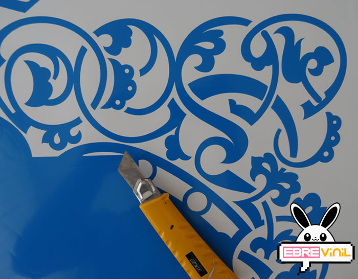vinilo decorativo pared barberías