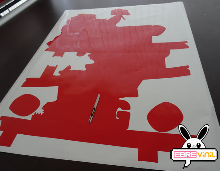 vinilo decorativo pared donkey kong