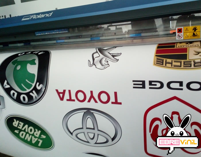vinilo decorativo personalizado impresos color