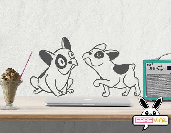 vinilo decorativo personalizado perros mascotas