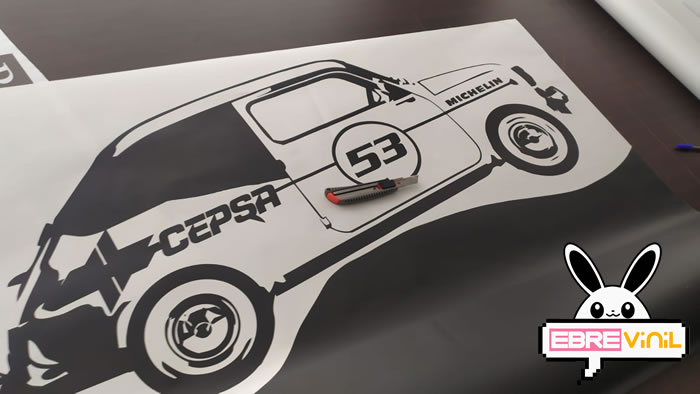 vinilo decorativo personalizado seat 600