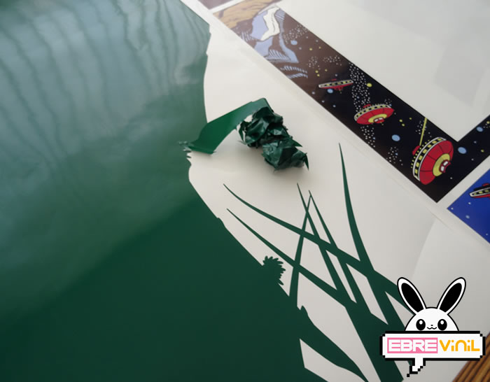 vinilo decorativo plantas flores