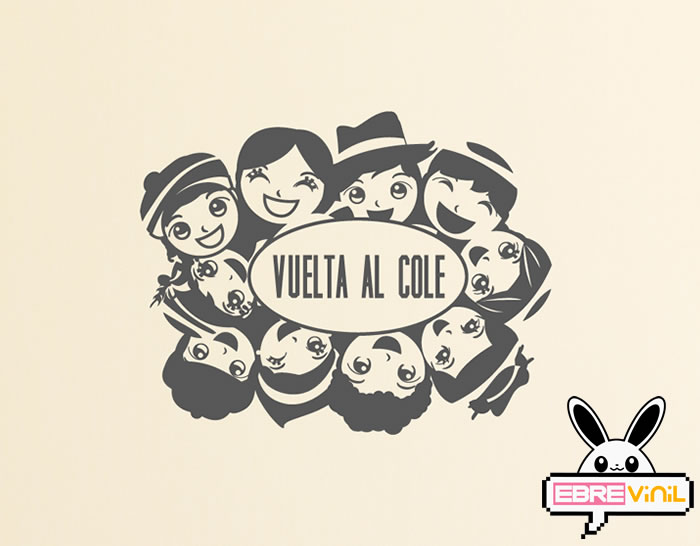 colección de vinilos decorativos LA VUELTA AL COLE