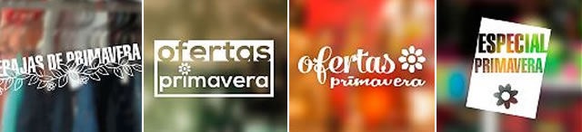 rebajas primaveras en vinilo adhesivo especial escaparates