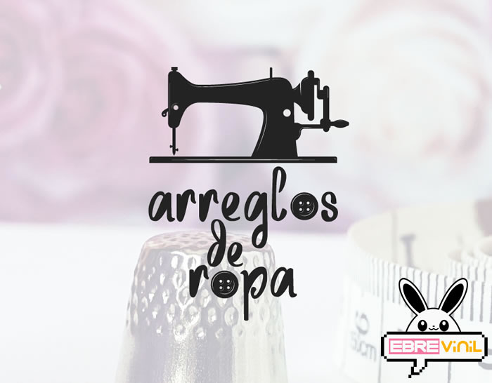 vinilo escaparate ropa arreglos modista