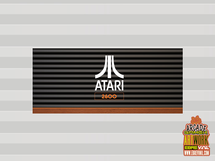 vinilo marquesina Atari 2600