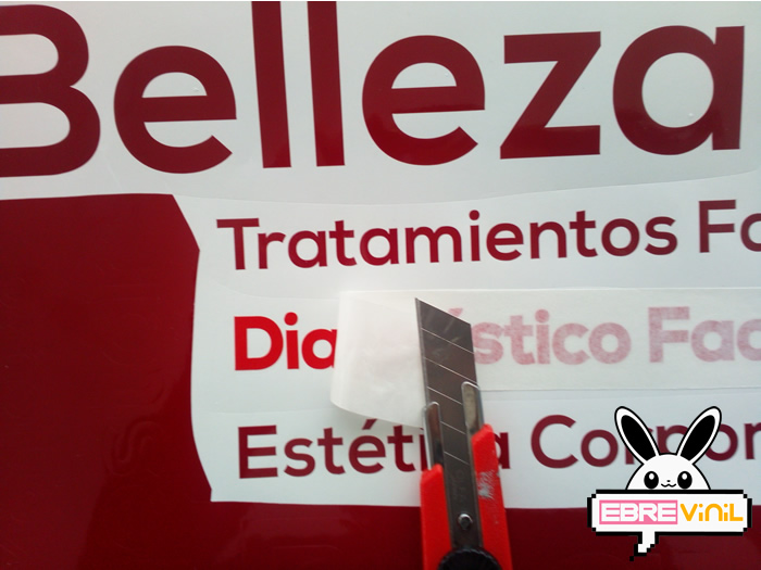 vinilo para escaparates centros estética