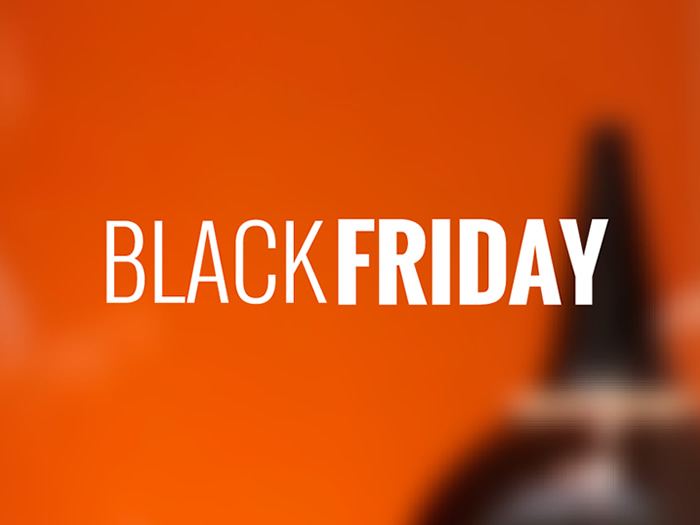 vinilo pegatina Black Friday