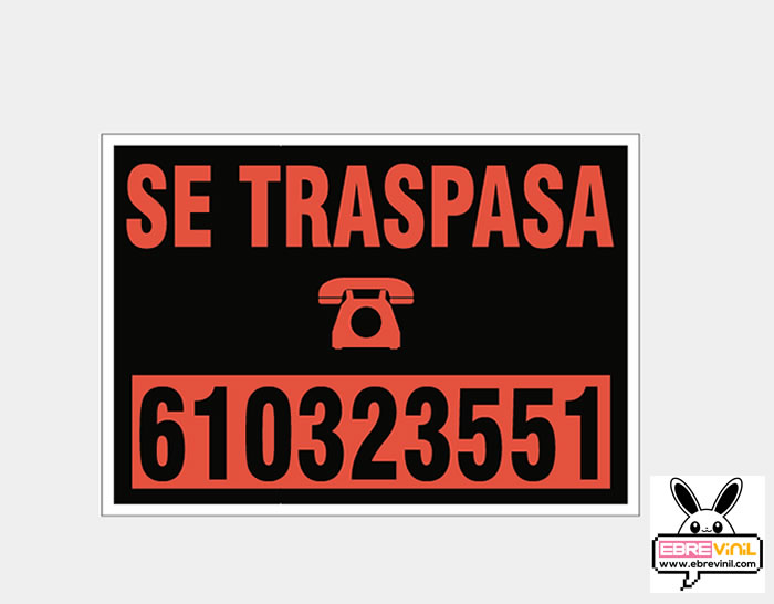 vinilo se traspasa local