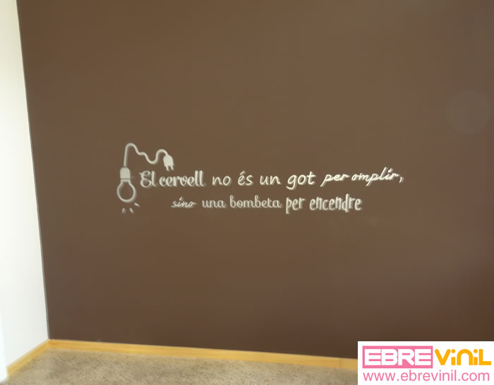 vinilo texto frases empresas locales