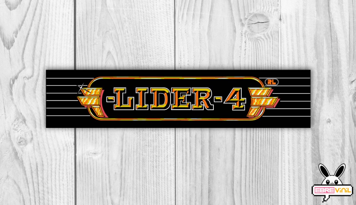 vinilos LIDER 4 arcade