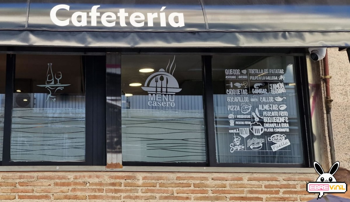 vinilos adhesivos a medida para restaurantes