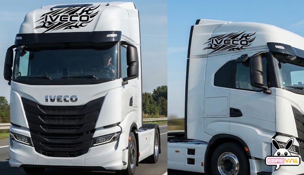 vinilos adhesivos camiones iveco